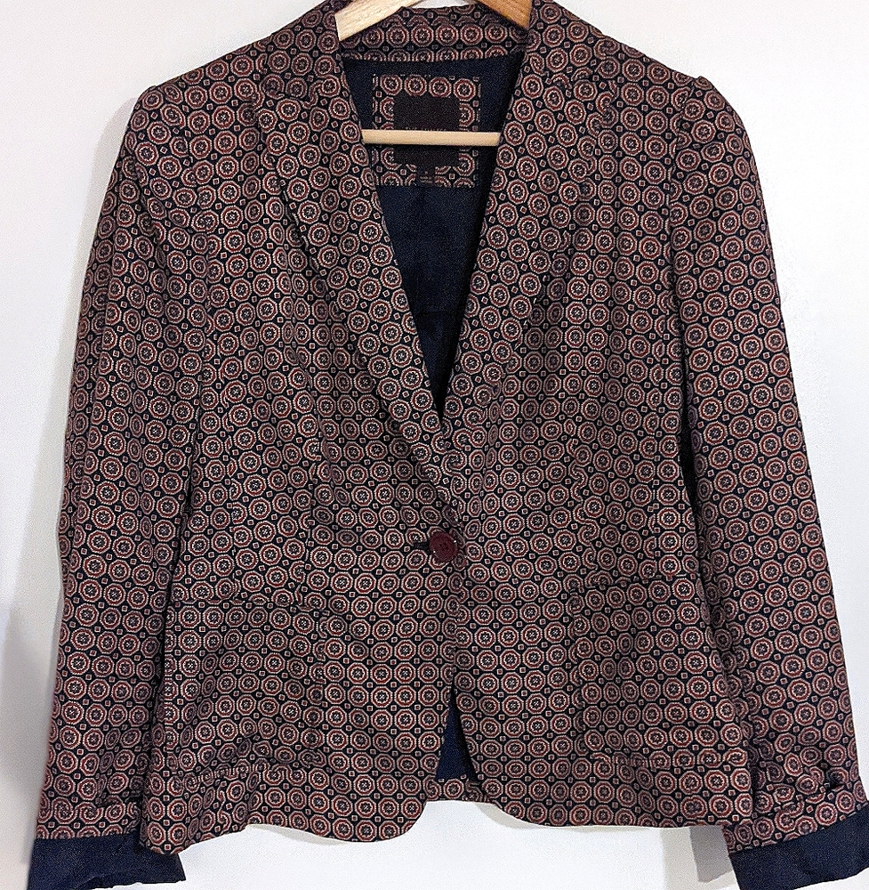 Patterned Blazer - image 1
